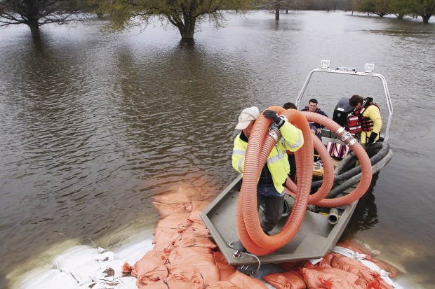 Credit Island Flooding